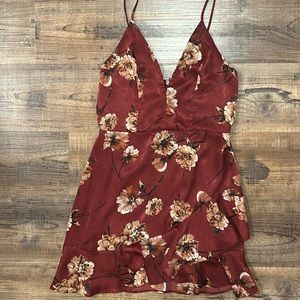 Pretty burgundy dress